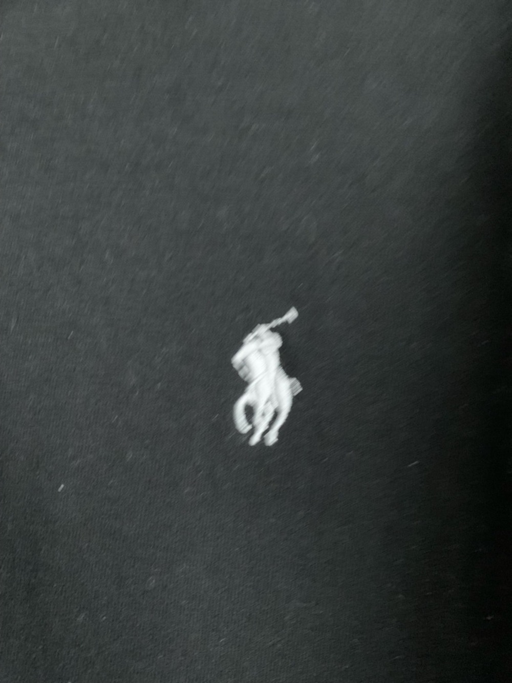 Polo by Ralph Lauren Black full-zip Hoodie mens size L in black - Picture 4 of 10